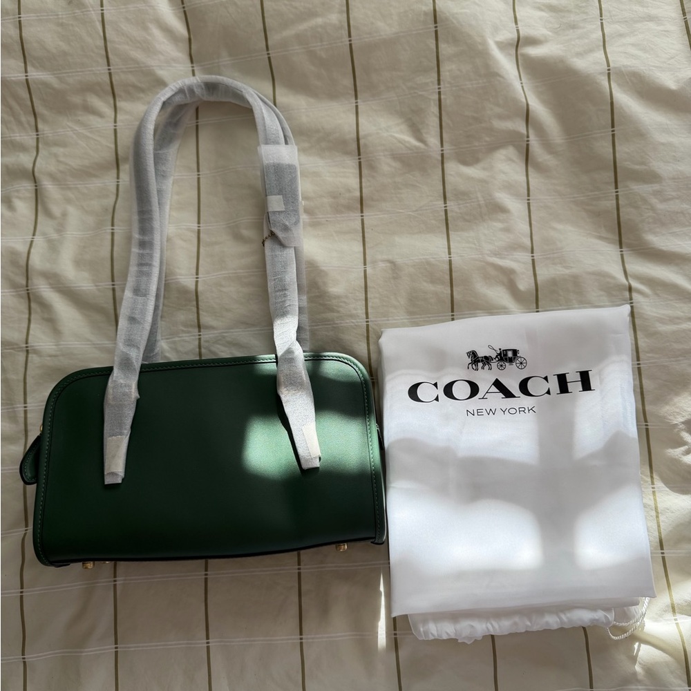 Coach Swing Zip hunter green